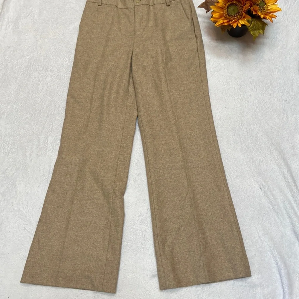 NWT LAUREN RALPH LAUREN Size 10 100% Fine Merino Wool Lined Pants - Picture 2 of 14